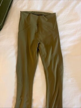 lululemon athletica Olive Green Workout Leggings